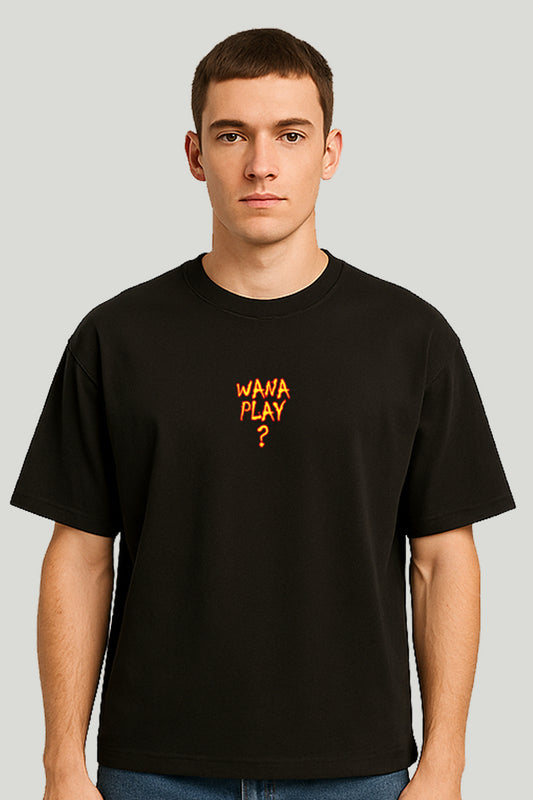 Wana Play Urban Drop Tee - Black