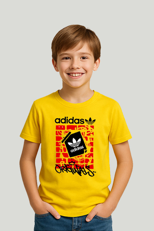Adi Originals Kids Tee - Yellow