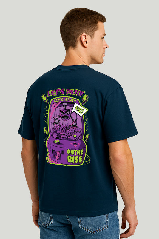 Cross Games Urban Drop Tee - Petroleum Blue