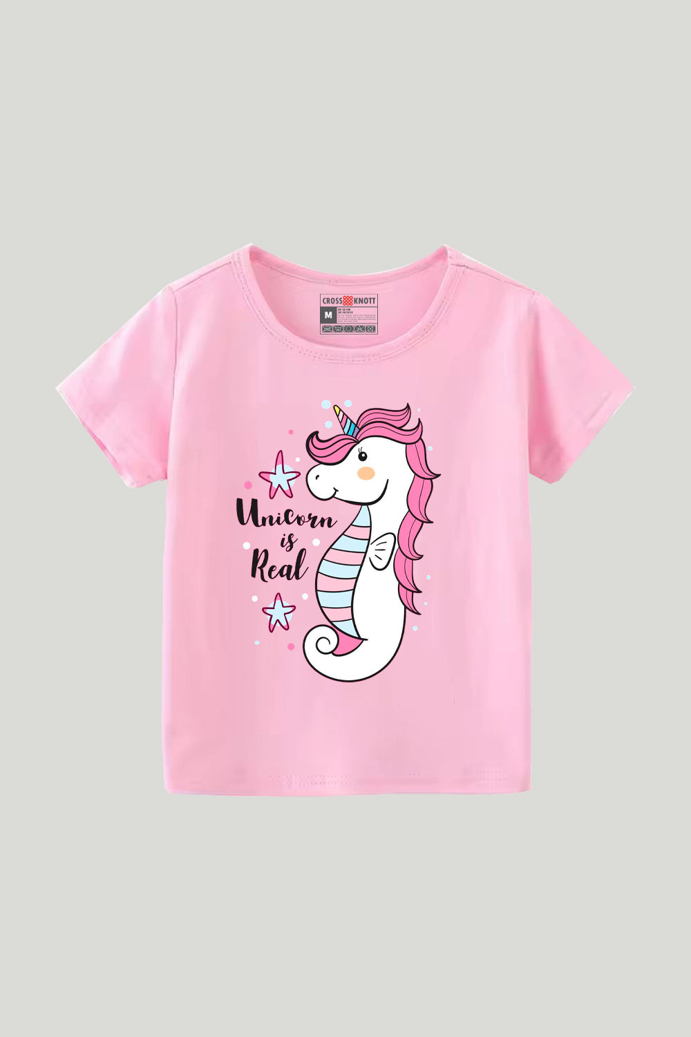 Unicorn Is Real Kids Tee - Pink