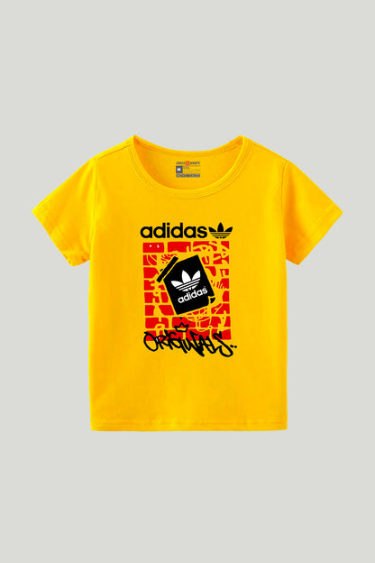Adi Originals Kids Tee - Yellow