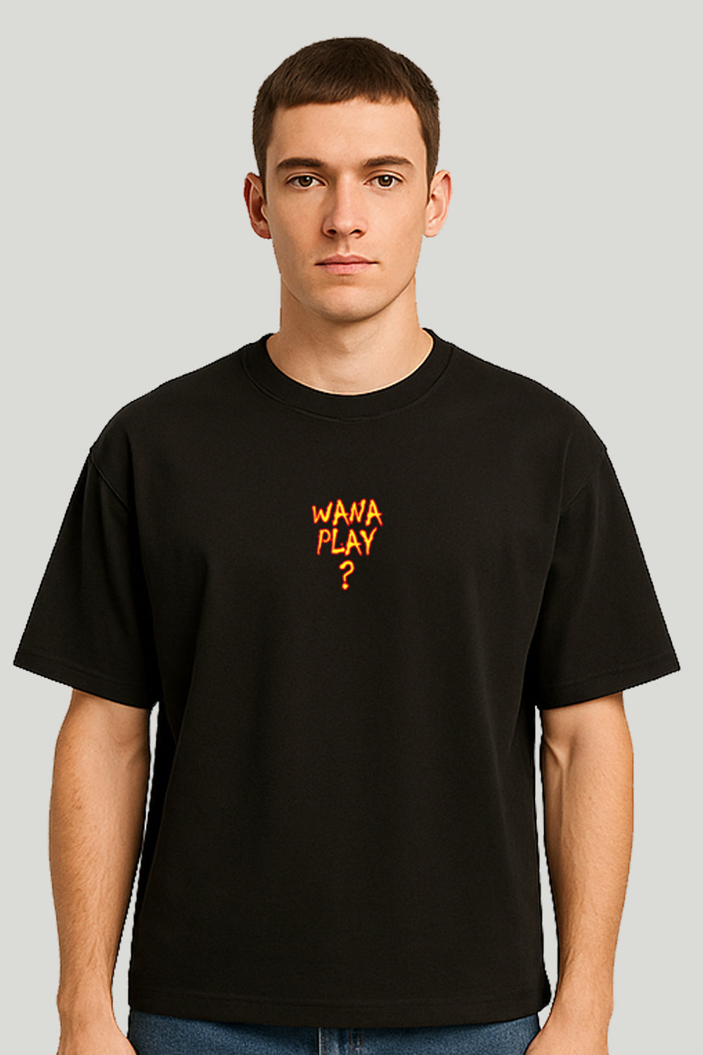 Wana Play Urban Drop Tee - Black