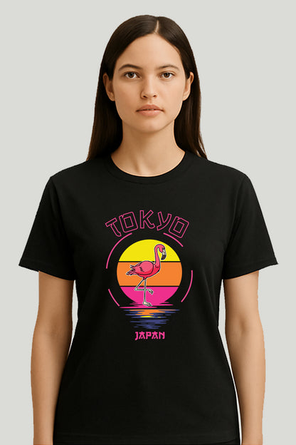 Tokyo Ladies Tee - Black