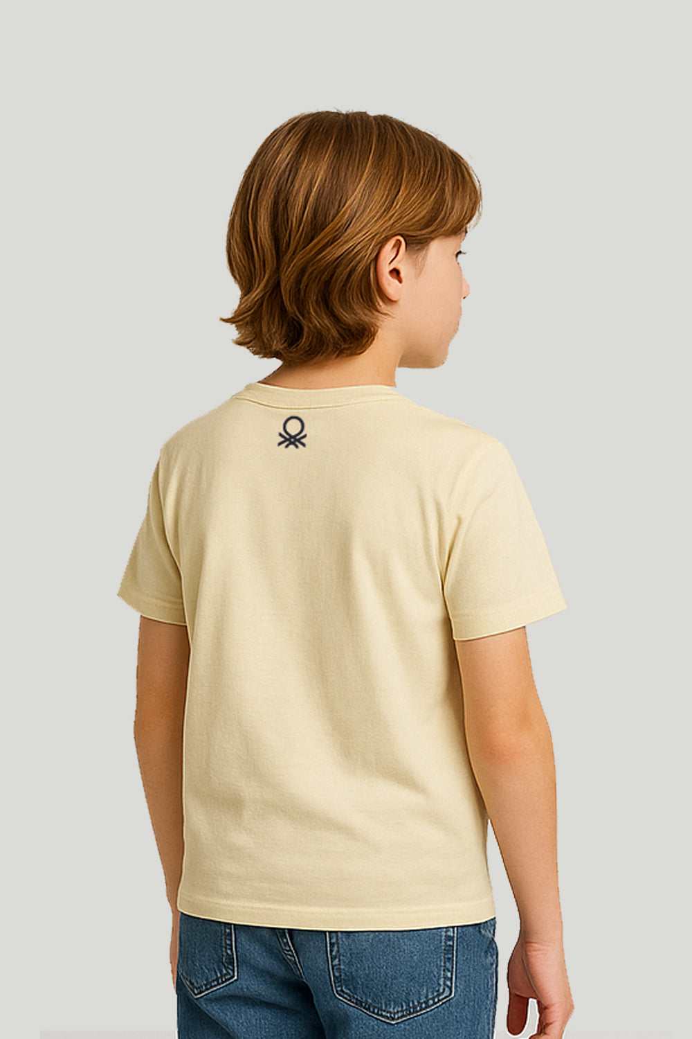 Unitd. Clor. of Beton Kids Tee - Beige