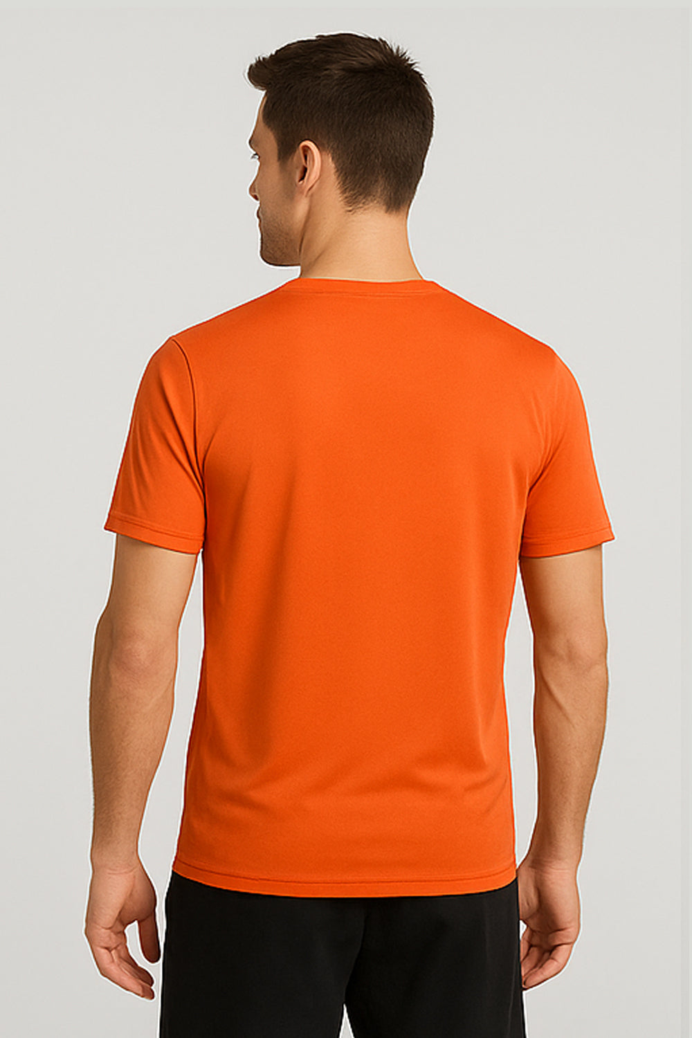 Dual Hgo Box Graffiti Style Tee- Orange
