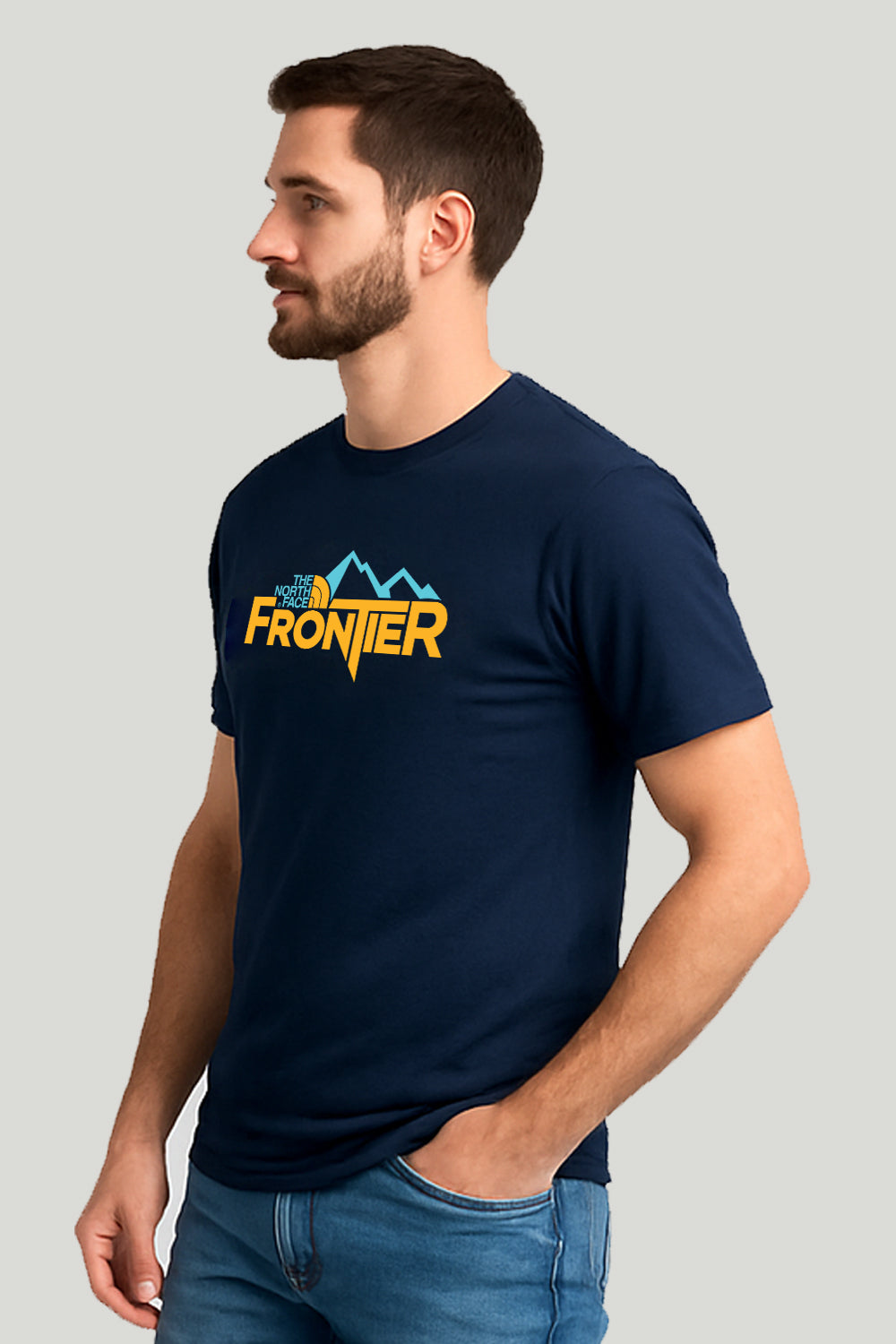 Frontier TNF Tee - Dark Blue