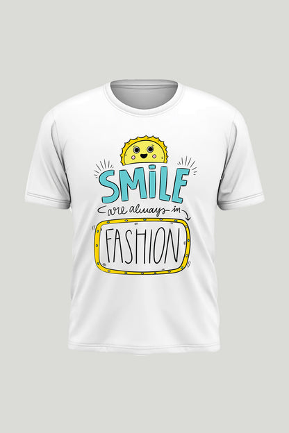 Smile Ladies Tee - White