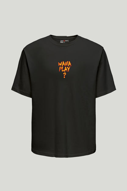 Wana Play Urban Drop Tee - Black