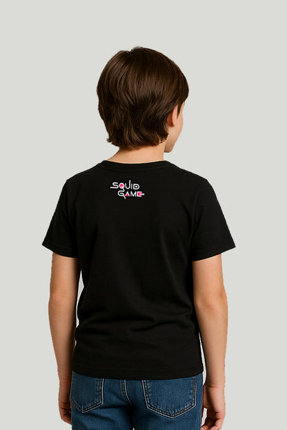 Let's Play Squid Game Kids Tee - Black