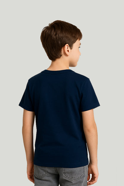 Hulk Smash Kids Tee - Navy Blue