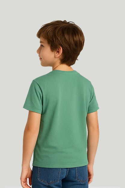 Moto Racer Kids Tee- Mint Green