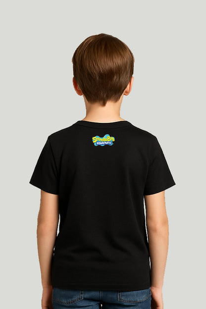 Sponge Bob Square Pants Graphic Tee - Black