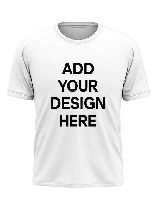 Custom Half Sleeve Round Tee